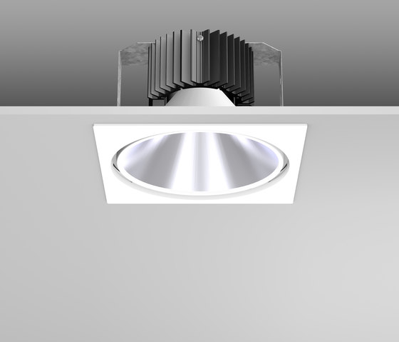 Pascala Square LED | Lampade soffitto incasso | RZB - Leuchten