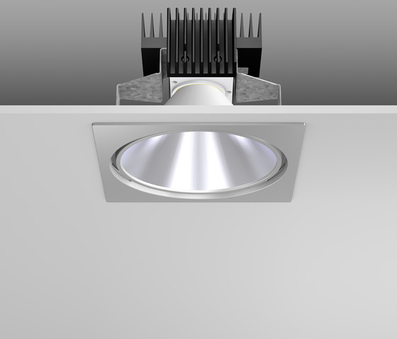 Pascala Square LED | Plafonniers encastrés | RZB - Leuchten