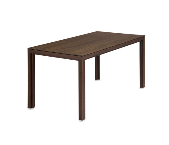 Dining table solid wood smoked oak | Tables de repas | Alvari