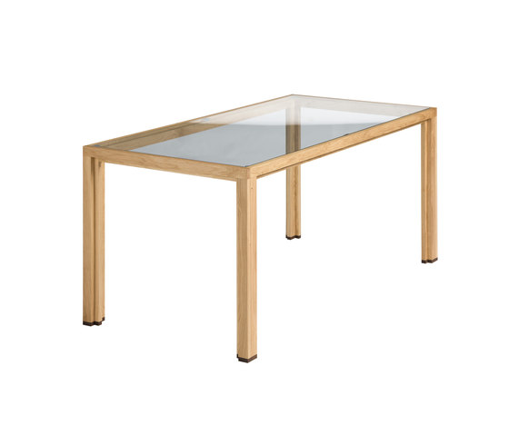 Dining table glass oak | Dining tables | Alvari
