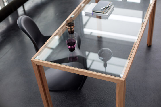 Desk glass larch | Tables de repas | Alvari