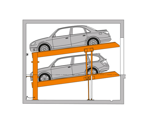 MultiBase 2042 | Mechanic parking systems | KLAUS Multiparking