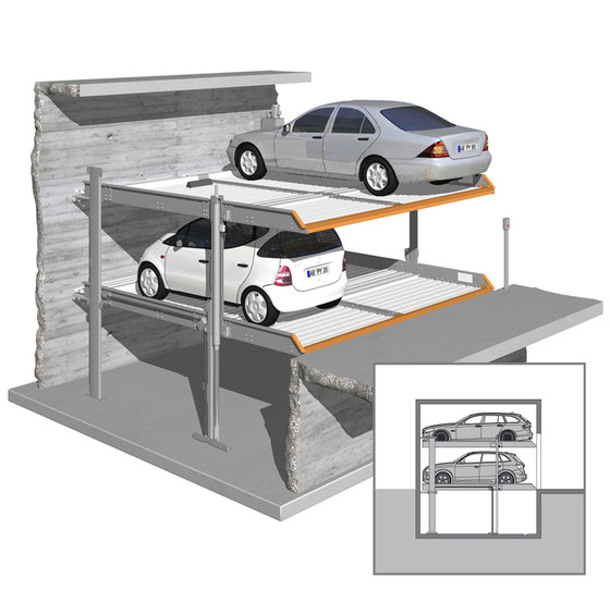 MultiBase 2072i | Mechanic parking systems | KLAUS Multiparking