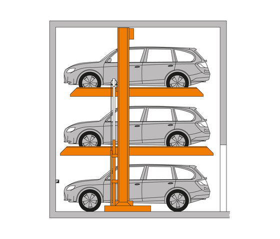 SingleUp 3015 | Mechanic parking systems | KLAUS Multiparking