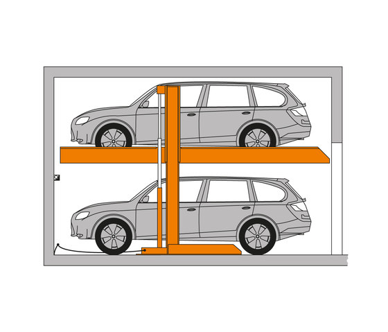 SingleVario 2061 | Mechanic parking systems | KLAUS Multiparking
