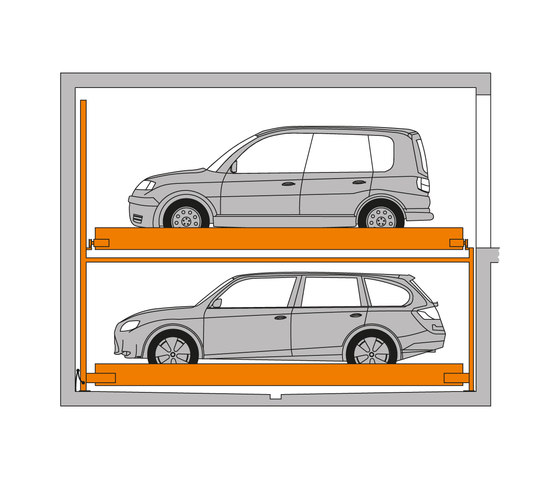 TrendVario 4100 | Systèmes de parking semi-automatiques | KLAUS Multiparking