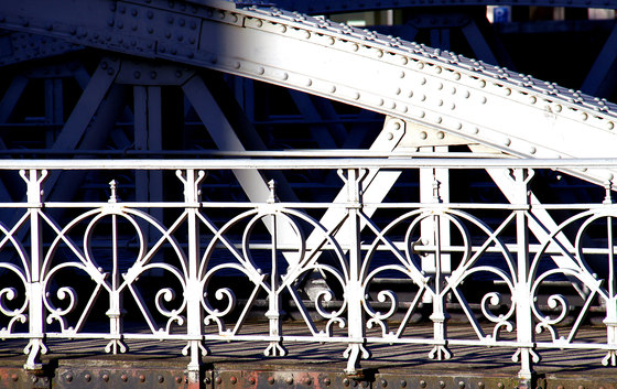 Hamburg | Bridge in the Speicherstadt | Wood panels | wallunica