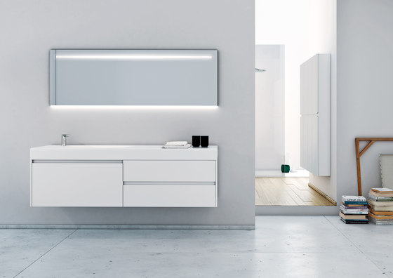 Strato Bathroom Furniture Set 25 | Meubles sous-lavabo | Inbani