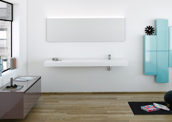 Strato Bathroom Furniture Set 16 | Wash basins | Inbani