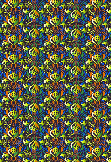 Floral pattern | Colorful repetitive flower design | Wall coverings / wallpapers | wallunica