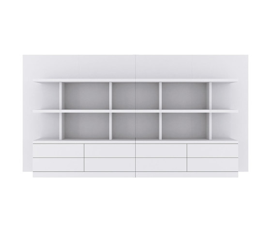 Book Wall Shelf (low)-OLD | Regale | Time & Style