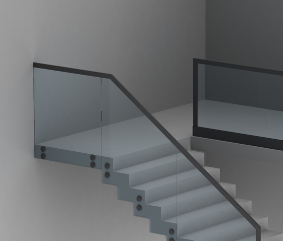 Alu Glass | Ringhiere delle scale | LEDsON