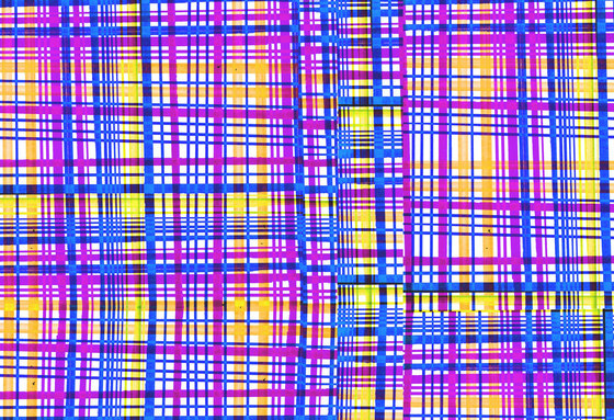 Textile Structures | Colorful plaid pattern | Wall coverings / wallpapers | wallunica