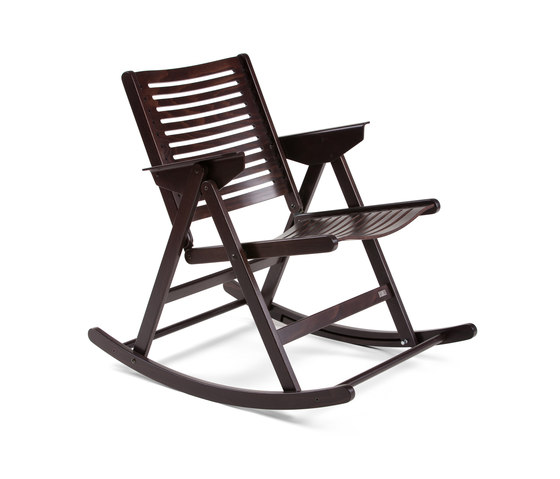Rex Rocking Chair Dark Brown | Chairs | Rex Kralj