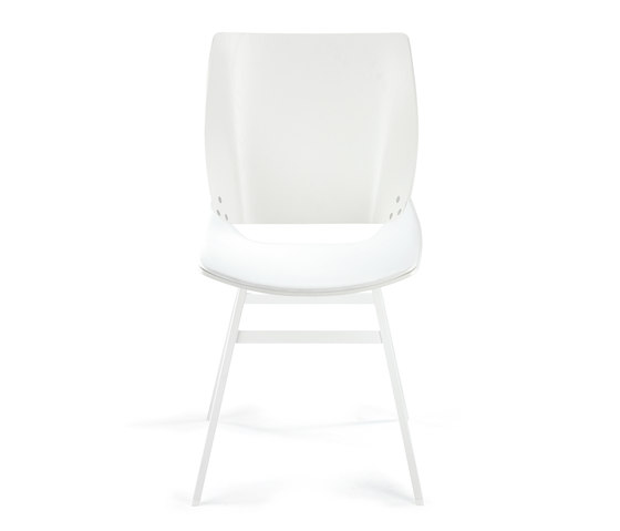 Shell Chair Leather Seat | Sedie | Rex Kralj
