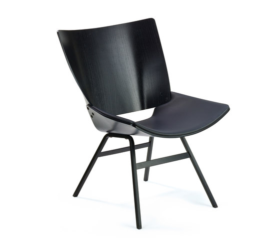 Shell Lounge Leather Seat | Armchairs | Rex Kralj