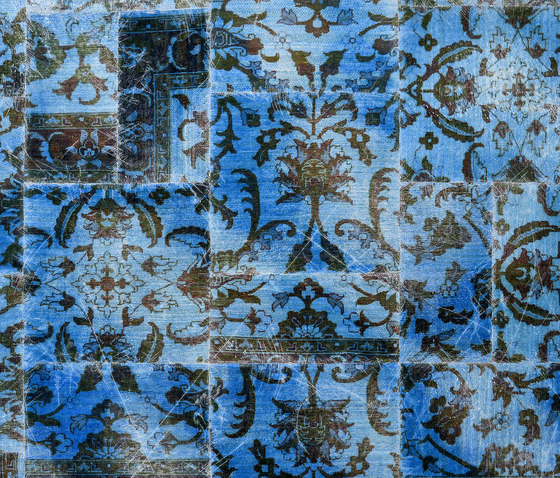The Mashup Fresco series capri blue | Formatteppiche | kymo