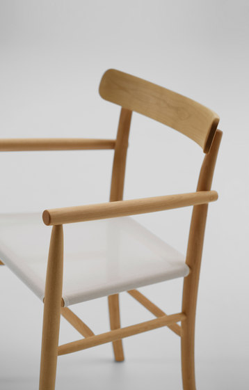 Lightwood Arm chair (Mesh seat) | Sedie | MARUNI