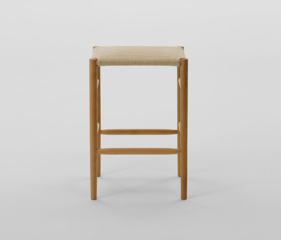 Lightwood Stool Mid (Cushioned) | Bar stools | MARUNI