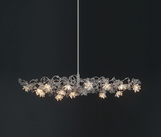 Jewel Diamond Oval Pendant lamp HL 15 | Suspended lights | HARCO LOOR