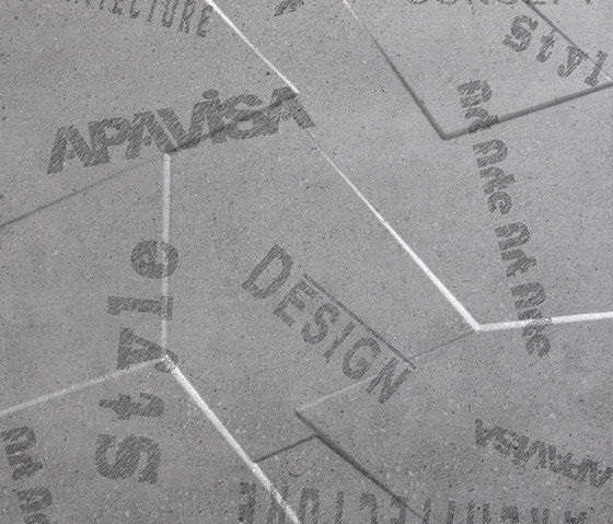 Anarchy grey natural prism letters | Panneaux céramique | Apavisa