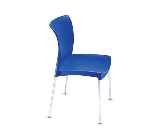 Ecco! Four-legged chair | Sillas | Dauphin