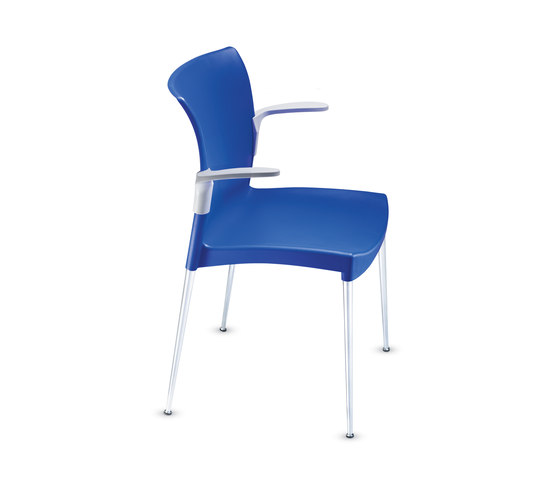 Ecco! Four-legged chair | Chaises | Dauphin