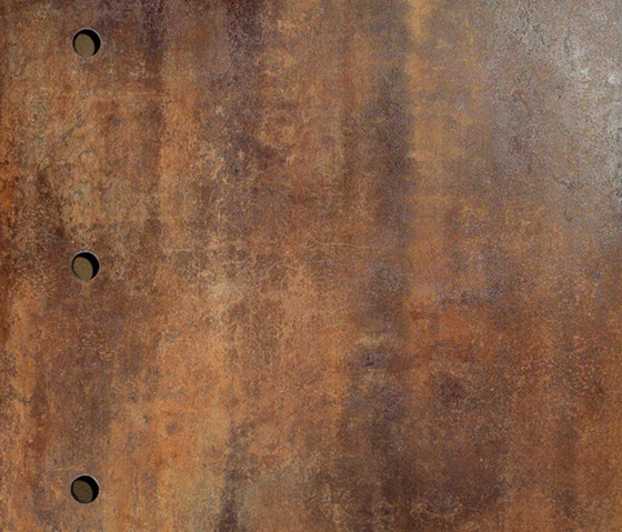 Metal copper lappato circle-3 | Piastrelle metallo | Apavisa