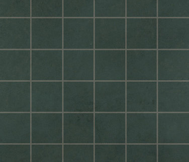 Microcement black lappato mosaico | Concrete mosaics | Apavisa