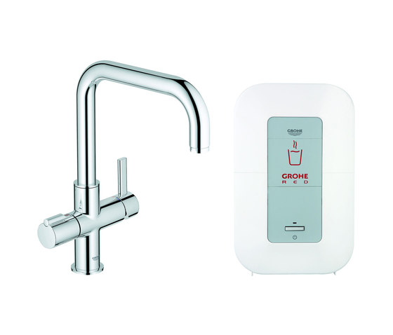 GROHE Red Duo Faucet and single-boiler | Kitchen taps | GROHE