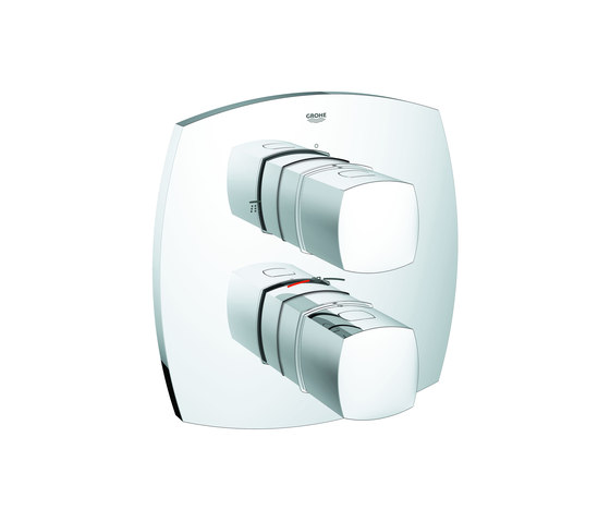 Grandera Thermostat-Wannenbatterie  mit integrierter 2-Wege-Umstellung | Badewannenarmaturen | GROHE