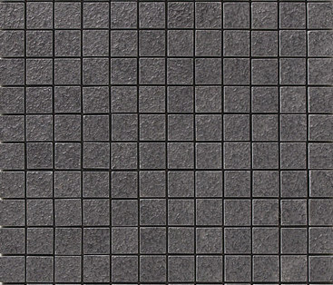 Lava negro bocciardato mosaico | Ceramic mosaics | Apavisa