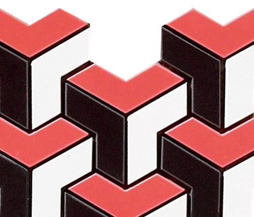 Spectrum red pulido mosaico tetris | Ceramic mosaics | Apavisa