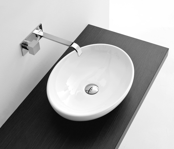 Ovale Washbasin sit-on | Wash basins | Milldue