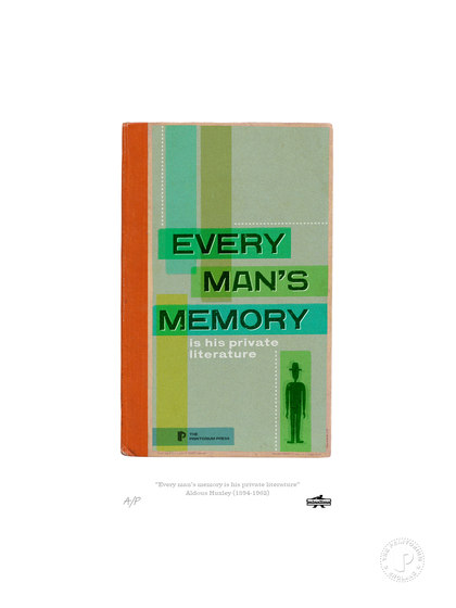 Every Man’s Memory | Wall decoration | The Art Printorium