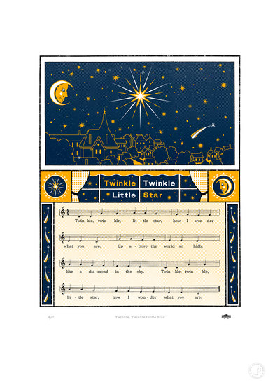 Twinkle, Twinkle Little Star | Wanddekoration | The Art Printorium