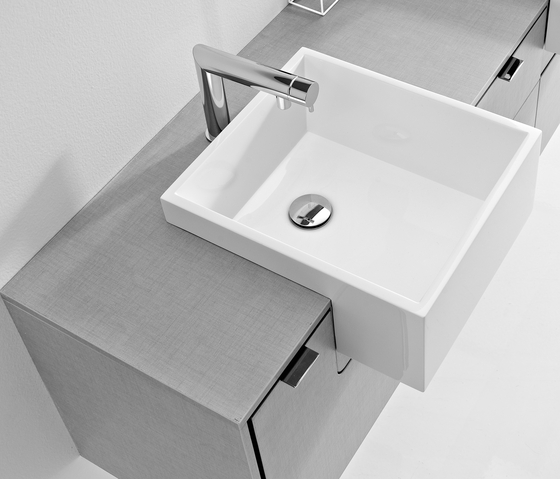 Prop H17 Pivot Washbasin semi-insert | Wash basins | Milldue
