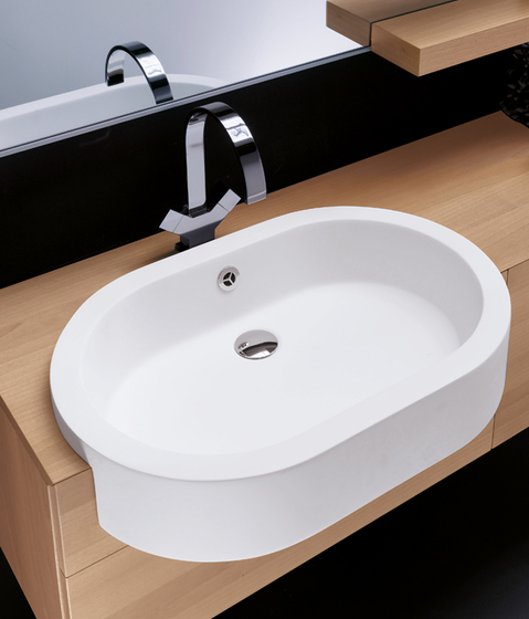 Feel 66/44 Washbasin semi-insert | Wash basins | Milldue