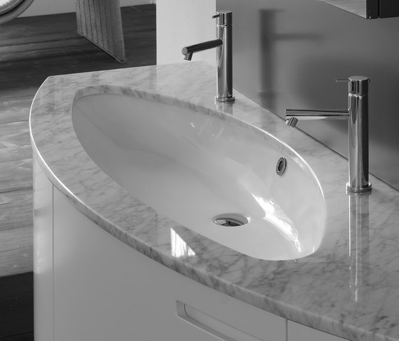 Occhio Grande Washbasin undermounted | Wash basins | Milldue