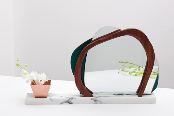 Ikebana I Vanity mirror | Mirrors | Karen Chekerdjian