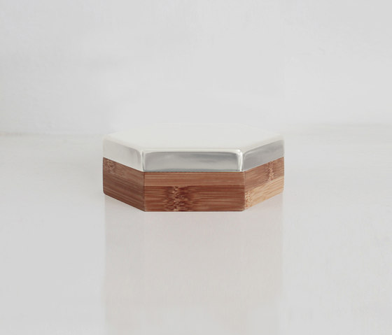 Hex Box Small Mirror | Contenedores / Cajas | Evie Group