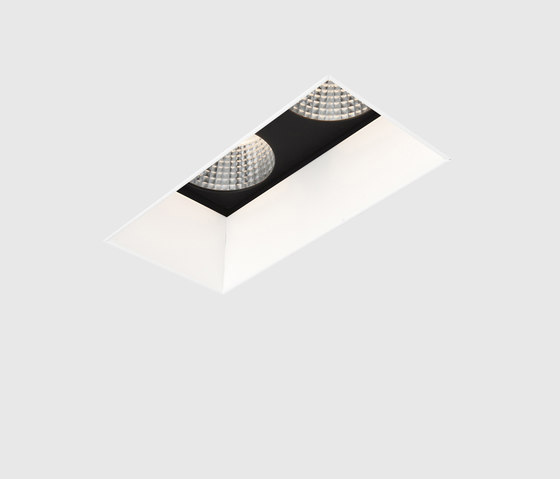 Down-in-Line 76 Double | Recessed wall lights | Kreon