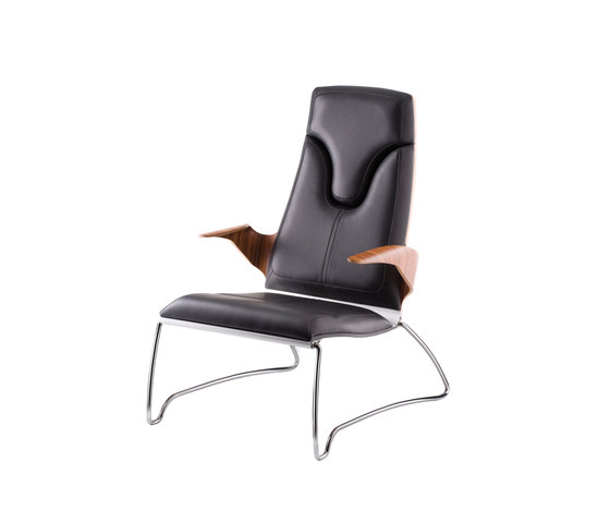 Stresemann Co 01 High Lounge Chair | Armchairs | rosconi