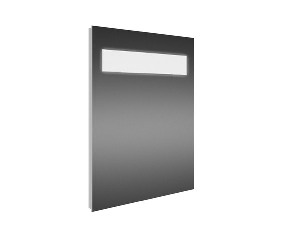 Strada Spiegel mit Licht 400mm (2 x 8 Watt) | Badspiegel | Ideal Standard