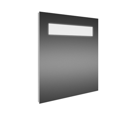 Strada Spiegel mit Licht 600mm (2 x 13 Watt) | Badspiegel | Ideal Standard