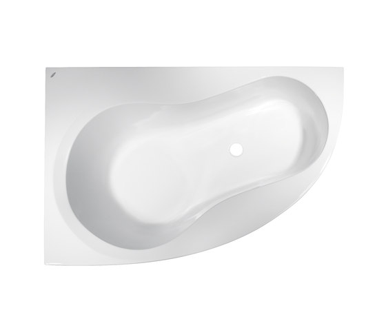 Aqua Raumspar-Badewanne 150 x 100 cm asymmetrisch links | Vasche | Ideal Standard