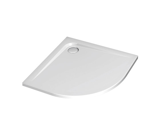 Ultra Flat Viertelkreis-Brausewanne 800 x 800mm, bodeneben | Shower trays | Ideal Standard