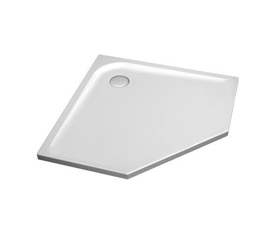 Ultra Flat Fünfeck-Brausewanne 1000 x 1000mm, bodeneben | Shower trays | Ideal Standard