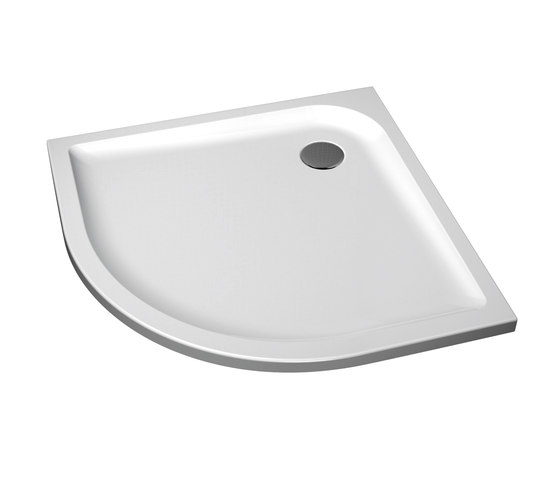 Washpoint Viertelkreis-Brausewanne 100 x 100 cm | Shower trays | Ideal Standard