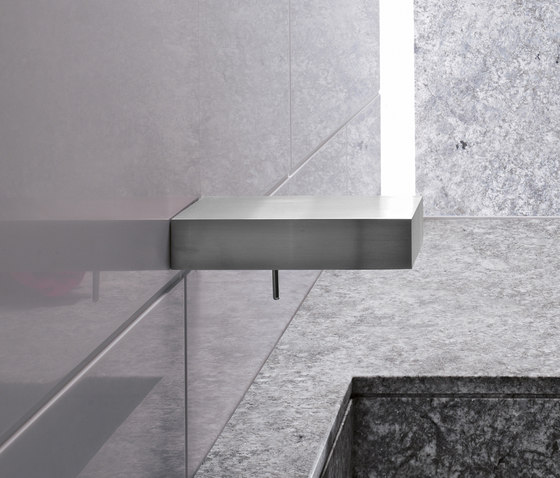 Steel tap-shelf | Grifería para lavabos | Toscoquattro